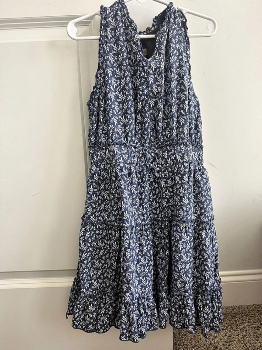 GRIL'S Dress in Blue & Multicolor Like New
